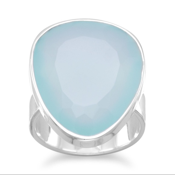 Kinny & Howie Jewelry - ✨ Freeform Sea Green Chalcedony Ring